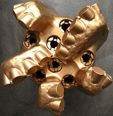ประสิทธิภาพสูง PDC Bits Matrix Steel Body Super Hard Material