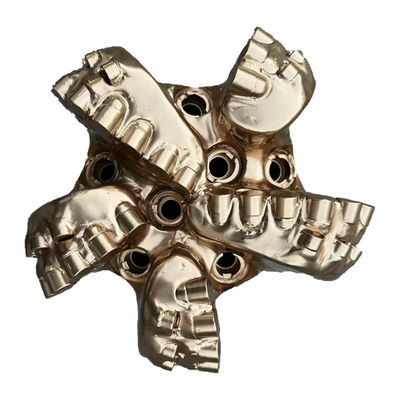 โรงงาน 8 1/2 นิ้ว 5 ใบมีด Double Row Cutter PDC Bit สําหรับเจาะน้ํามัน