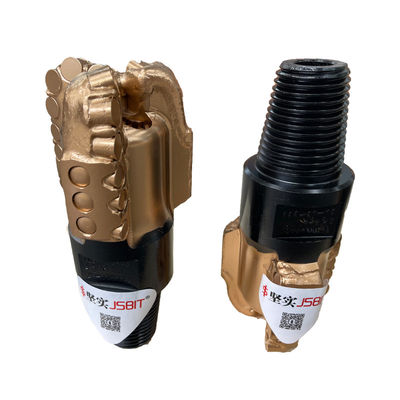 โรงงาน 3 ใบมีด 117mm 4 5/8 นิ้ว PDC Bit สําหรับการเจาะบ่อน้ํา